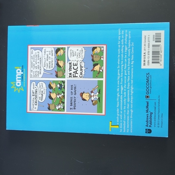 Big Nate Game On by Lincoln Pierce Paperback - Picture 2 of 4